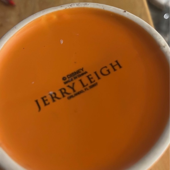 Disney Goofy Orange Coffee Mug Jerry Leigh Orlando FL - Picture 2 of 3